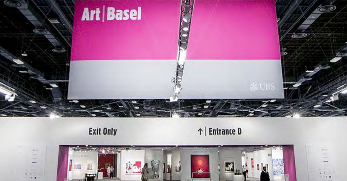 Art Basel's show in Miami Beach